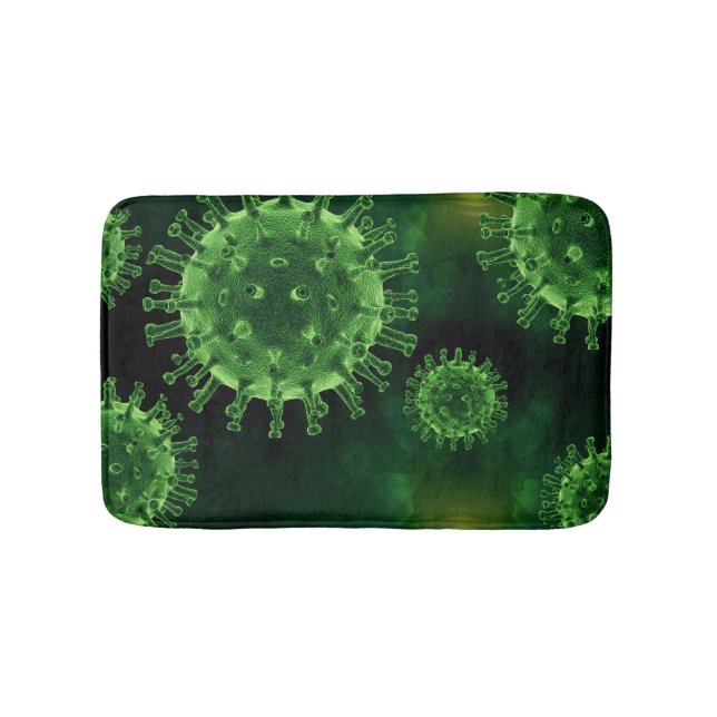 Covid Virus Pathogen-infektion Badrumsmatta (Framsidan)