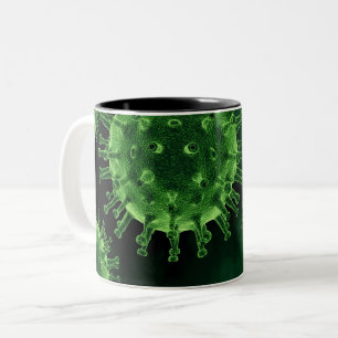 Covid Virus Pathogen-infektion Två-Tonad Mugg