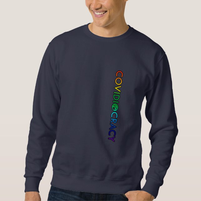 Covidiokrati S2 Leve Shirt av SILVIEW Lång Ärmad Tröja (Framsida)