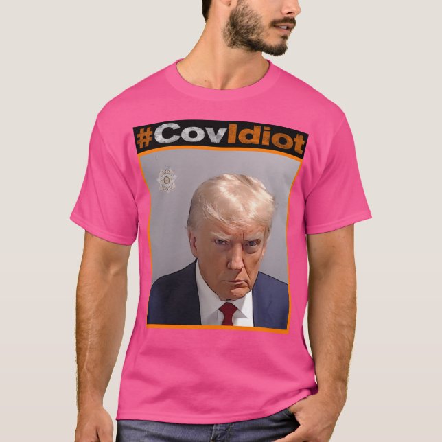 Covidiot T Shirt (Framsida)