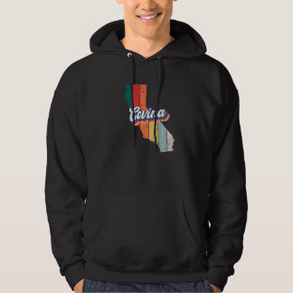 Covina City Retro Vintage Hemstad Kalifornien Prem Hoodie