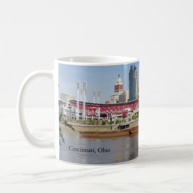 Covington passerar Cincinnati Mug Kaffemugg (Vänster)