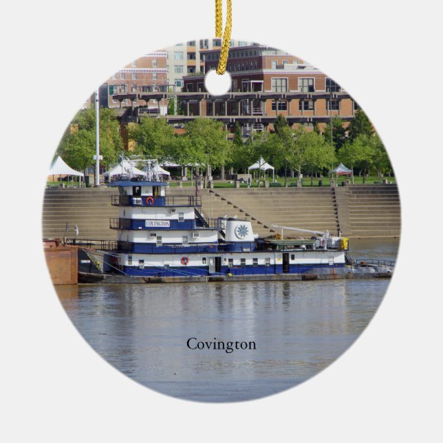 Covington-prydnadsföremål Julgransprydnad Keramik (Framsidan)