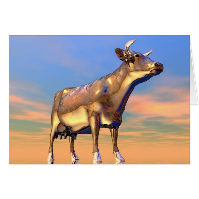 cow9 hälsningskort (Framsidan Horizontal)