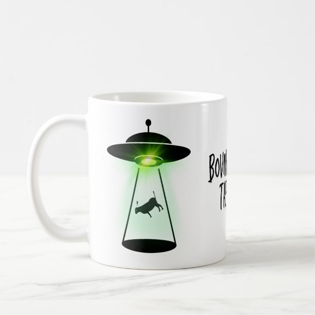 Cow Abduction Kaffemugg (Vänster)