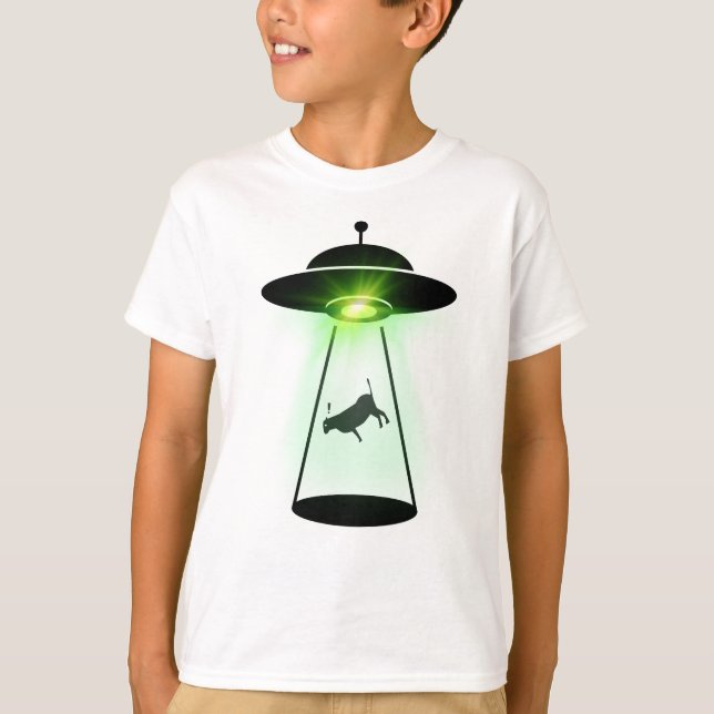 Cow Abduction T Shirt (Framsida)