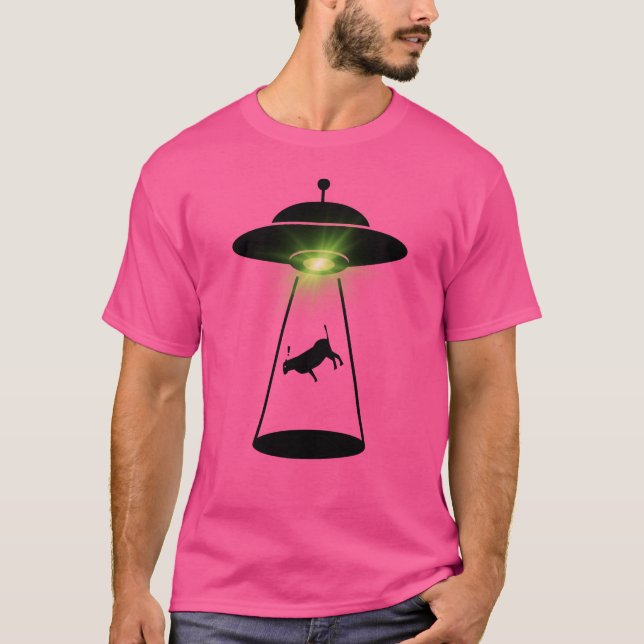 Cow Abduction T Shirt (Framsida)