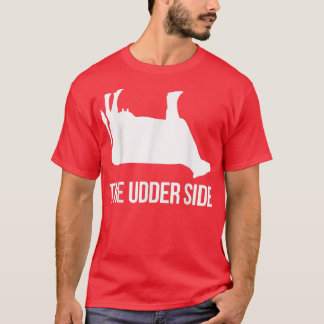 Cow Älskare Cattle Farmer Udder Side Pun Cow T Shirt