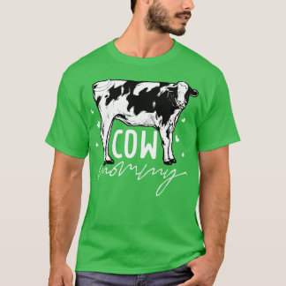 Cow älskare Cow Mamma T Shirt
