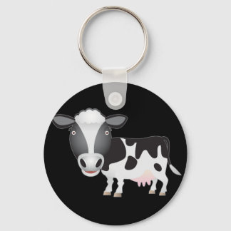 Cow Älskare Nyckelring