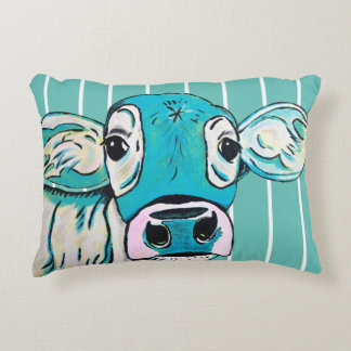 Cow Älskare Pillow Prydnadskudde
