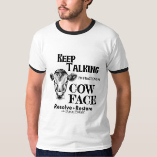 Cow Ansikte Shirt T