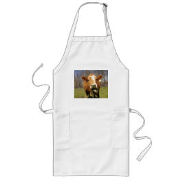 Cow Apron Långt Förkläde