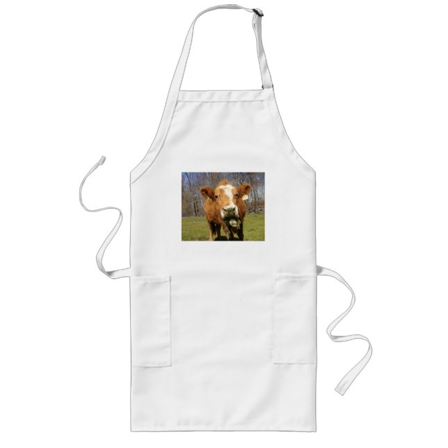 Cow Apron Långt Förkläde (Framsidan)