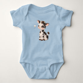 Cow Baby Bodysuit – Cute Spotted Farm Animal T Shirt
