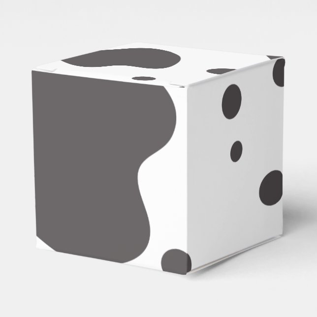 Cow Barn Farm Baby Shower Candy Box Presentaskar (Framsidan Sidan)