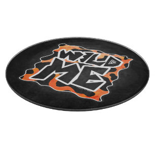 Cow Black and Orange Vild me