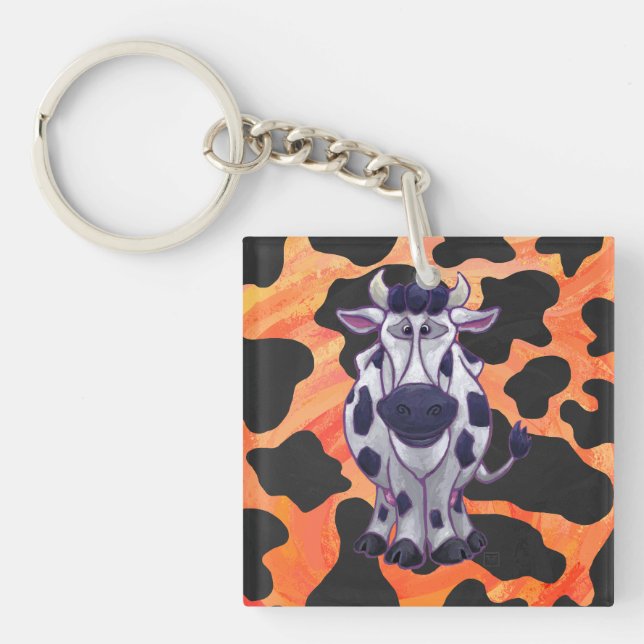 Cow Black and Orange Vild me (Framsidan)