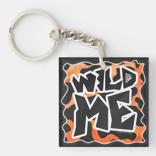Cow Black and Orange Vild me (Framsidan)