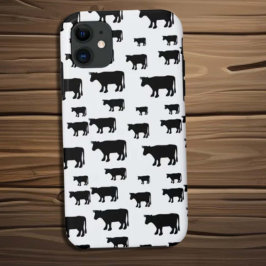 Cow Black White Fodral-Mate iphone case