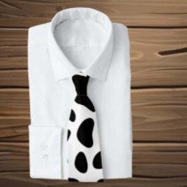 Cow Black White-lappar Slips