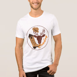 Cow boy t shirt