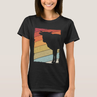 Cow Cattle Farm Livestock Vintage Holstein Friesia T Shirt