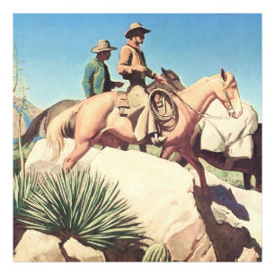 ”Cow Country” av Maynard Dixon Fototryck