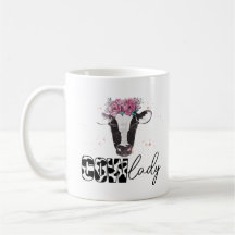 Cow Dam Coffee Mugg - Cute Farm Life Gift