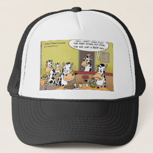 Cow Eats Make Funny ger Tees Mugg och Cards Keps