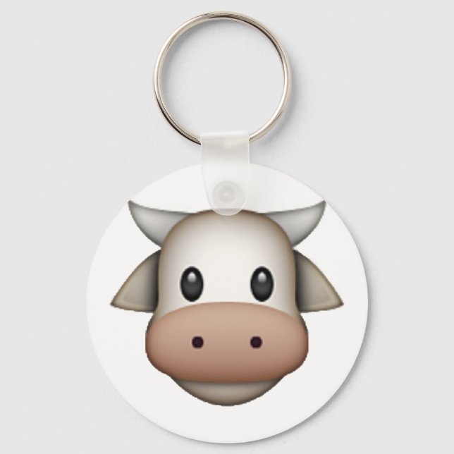 Cow - Emoji Nyckelring (Framsida)