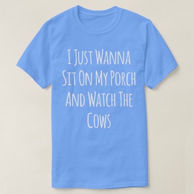Cow Farmer T Shirt (Design framsida)