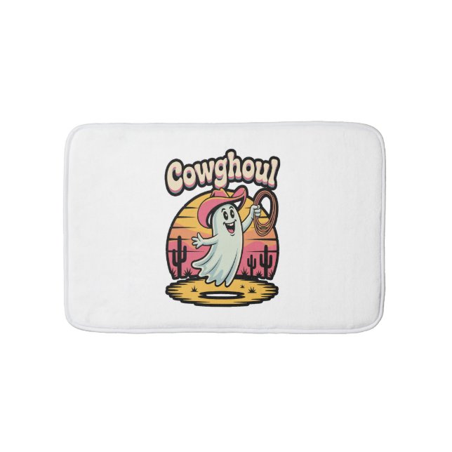 Cow Ghoul Halloween Spooky Badrumsmatta (Framsidan)