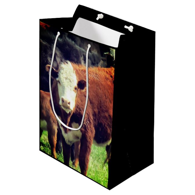 Cow Gift Bag (Framsidan Vinklad)