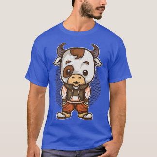 Cow Gift For Kids Udder Farmer T Shirt