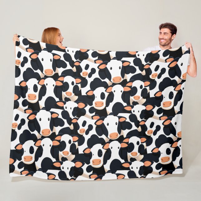 Cow Gigantic Blanket Fleecefilt (På plats)