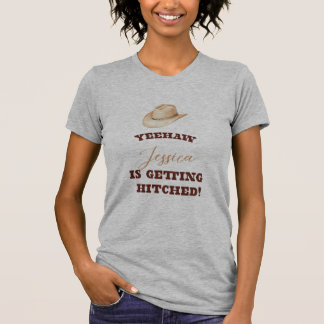 Cow Girl Bachelorette T Shirt