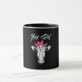 Cow Girl Farmer Gift| Coola Cow Animal Idea Mugg