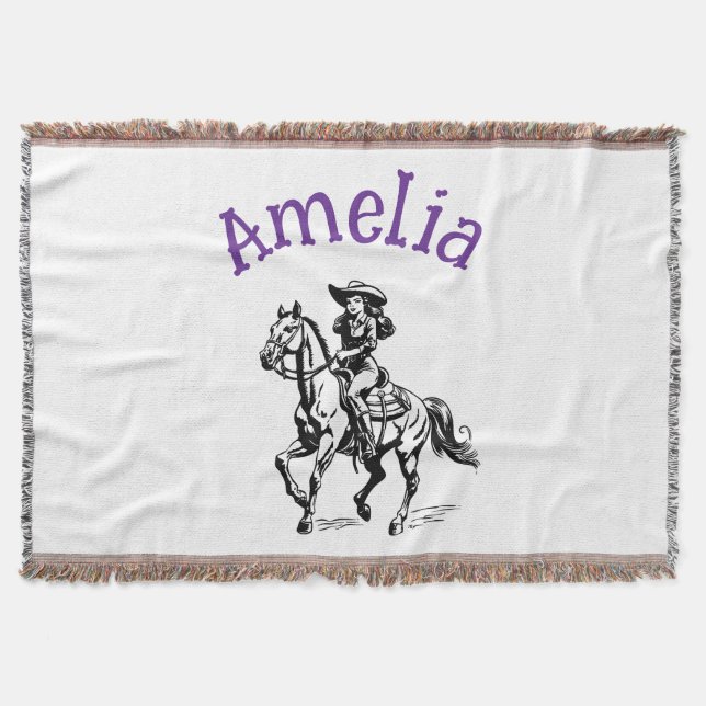 Cow Girl Filt (Framsidan)