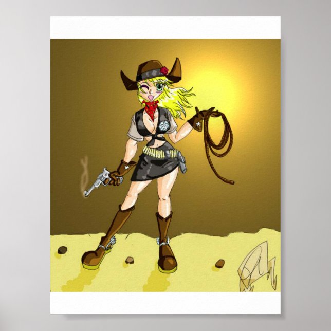 Cow Girl Poster (Framsidan)