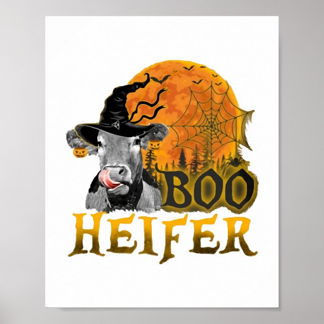 Cow Halloween Poster (Framsidan)
