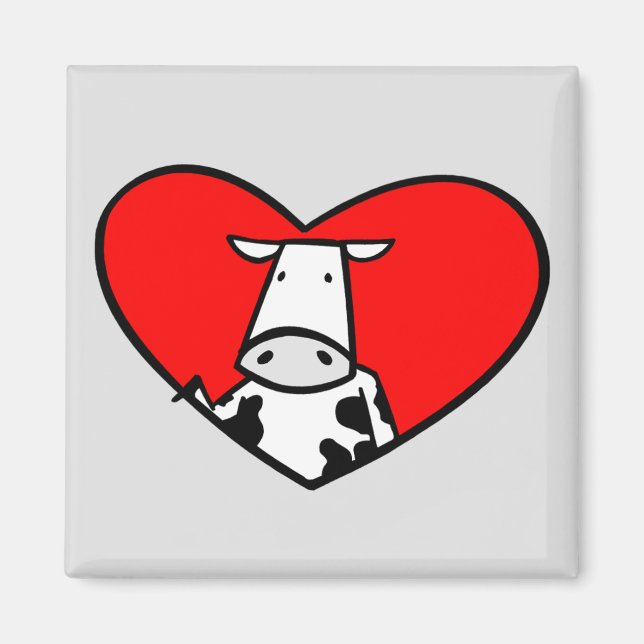 Cow Heart magnet (Framsidan)