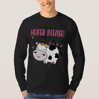 Cow Heifer Please Baby Little Girl Outfit Kids To T Shirt