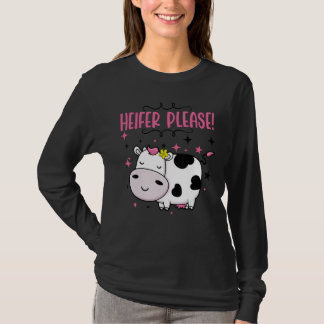 Cow Heifer Please Baby Little Girl Outfit Kids To T Shirt