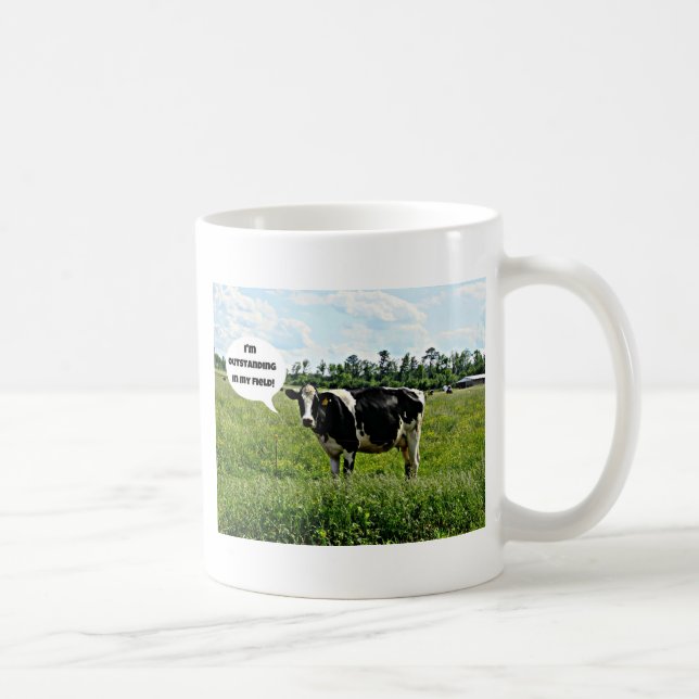 Cow Humor Kaffemugg (Höger)