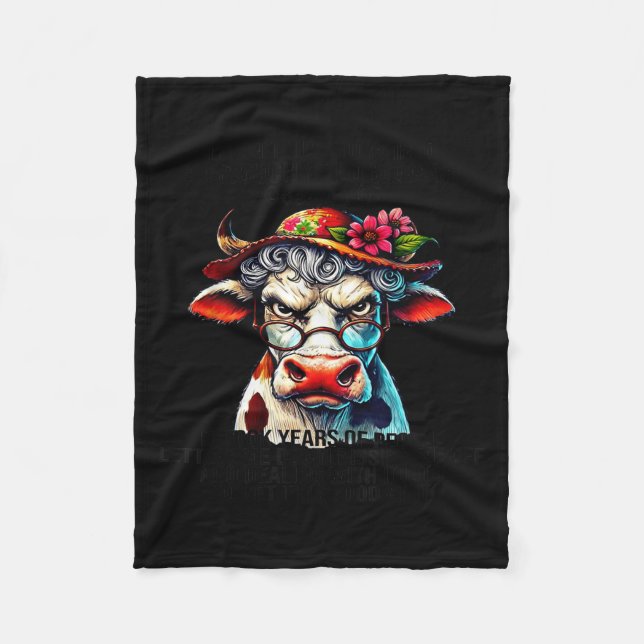 Cow I Didn't Just Turn Into A Grouchy Old Woman Ov Fleecefilt (Framsidan)