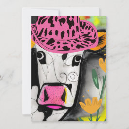 Cow Kärlek Julkort