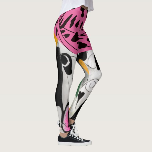 Cow Kärlek Leggings (Höger)