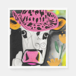 Cow Kärlek Pappersservett