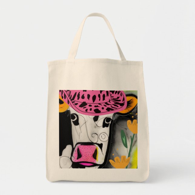 Cow Kärlek Tygkasse (Framsidan)